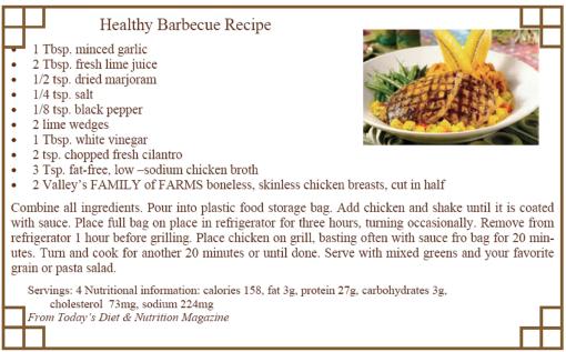 Healthy BBQ Recipe