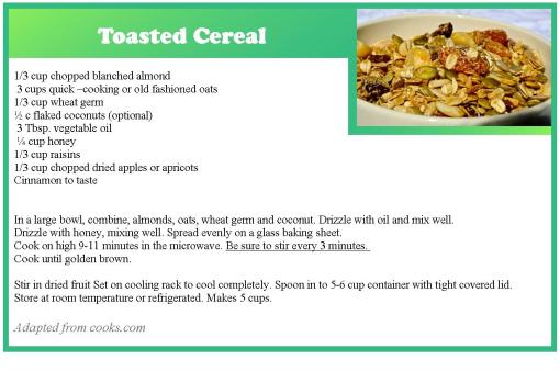 toasted cereal
